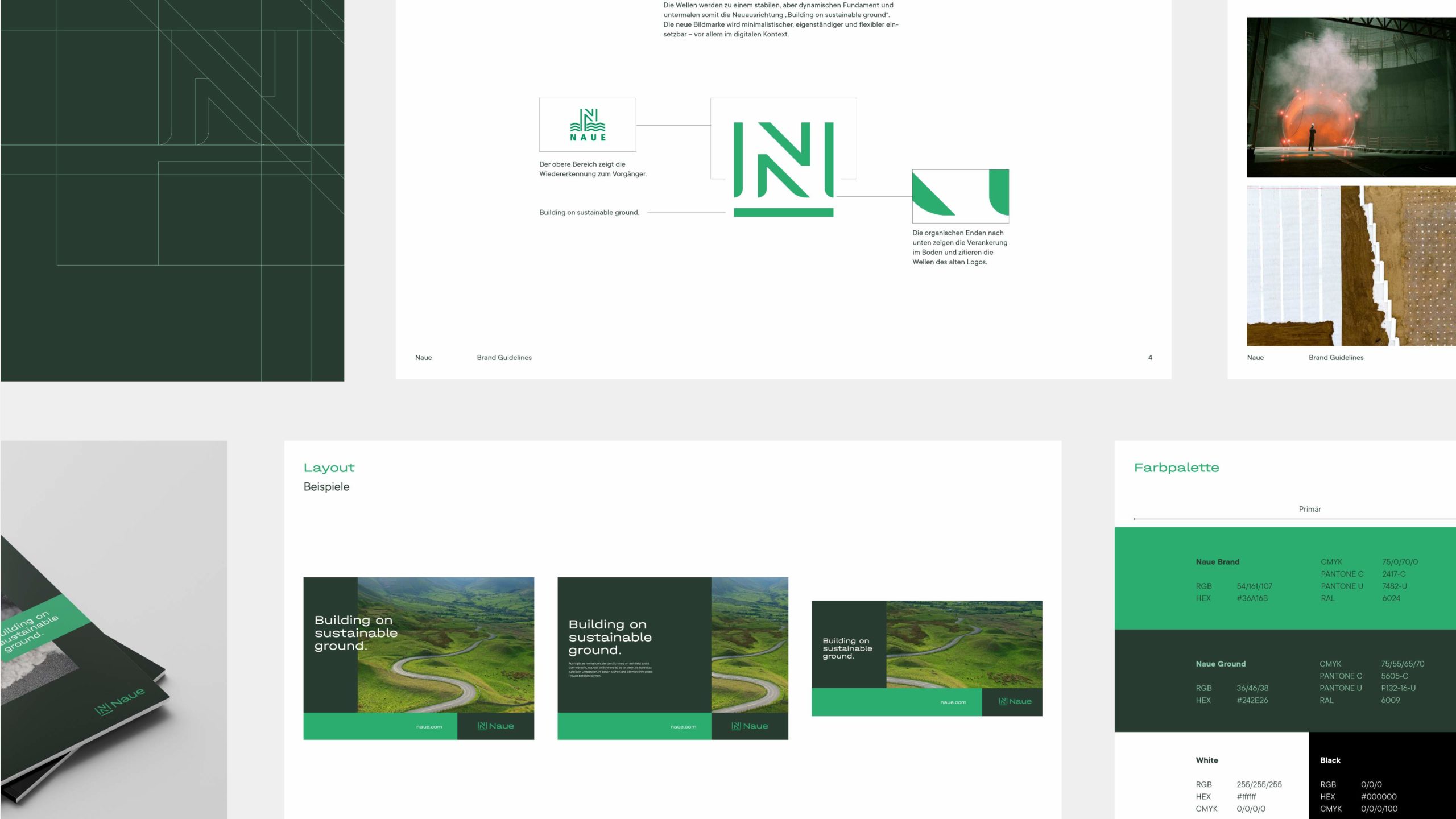 Naue Corporate Design Relaunch Manual