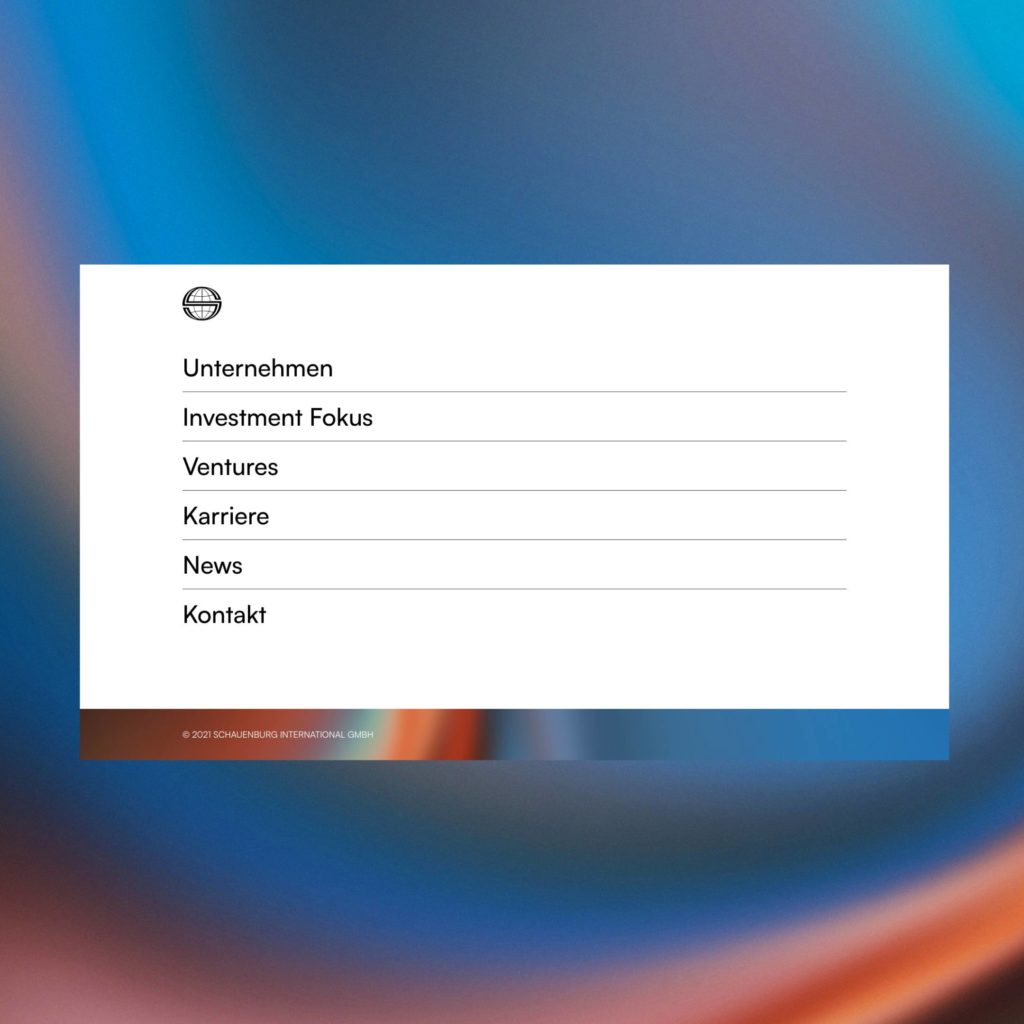 Schauenburg Website
