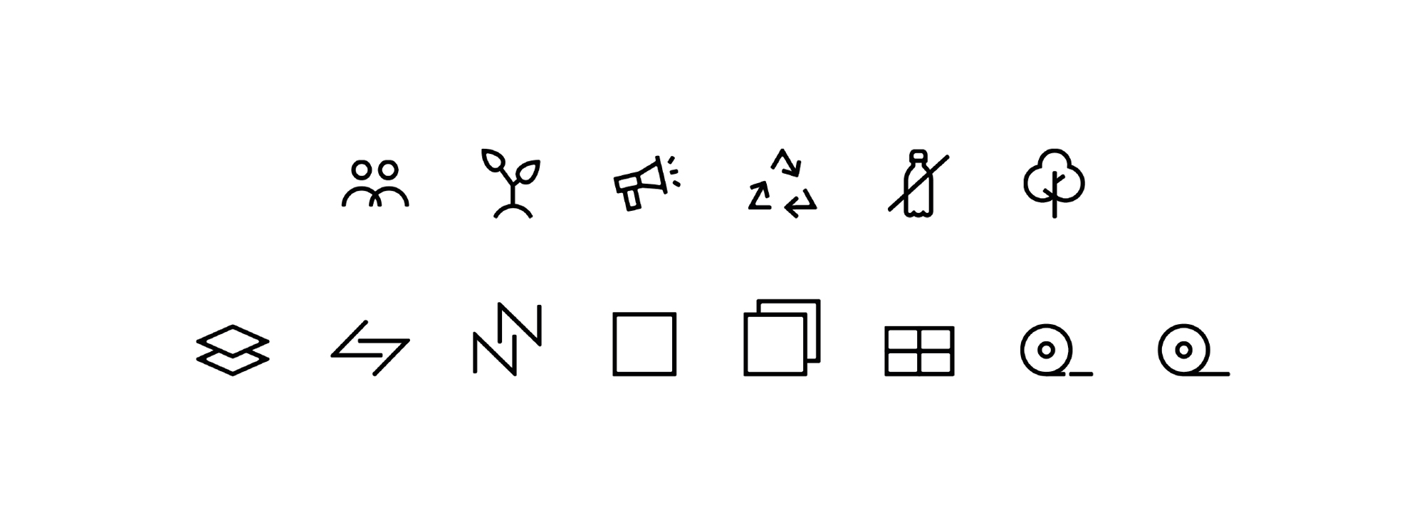 Green Hygiene Icons