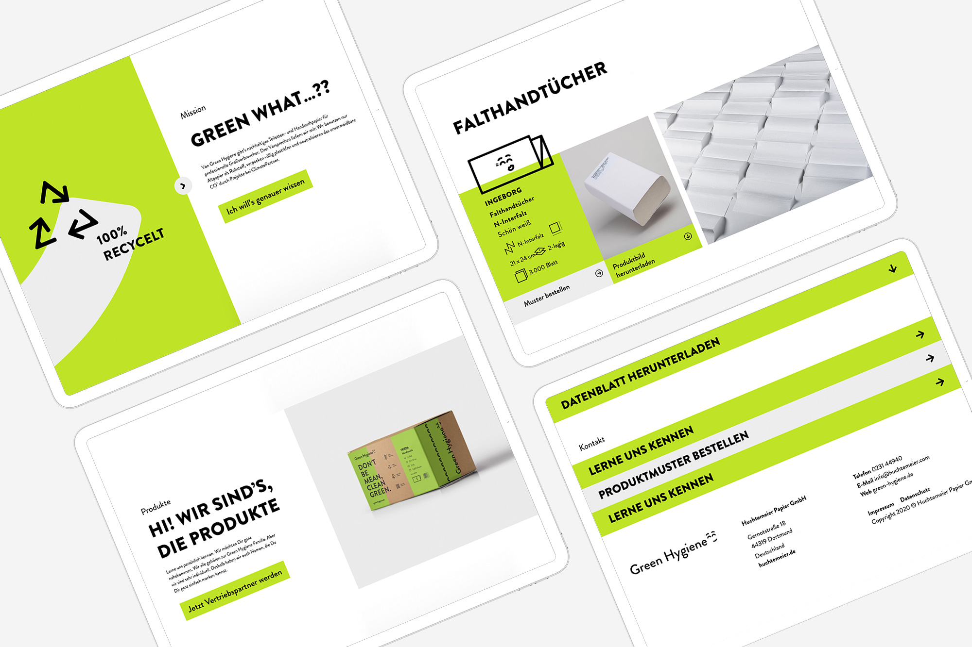 Green Hygiene Website