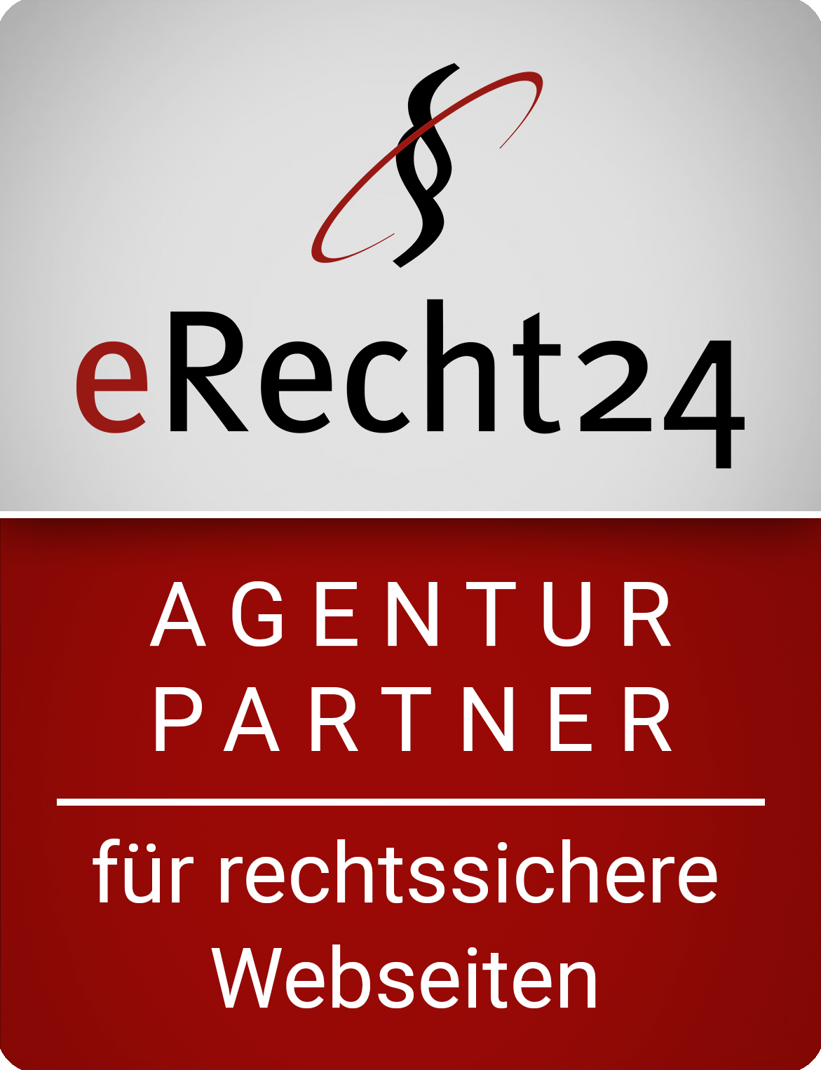 eRecht24 Agenturpartner-Siegel