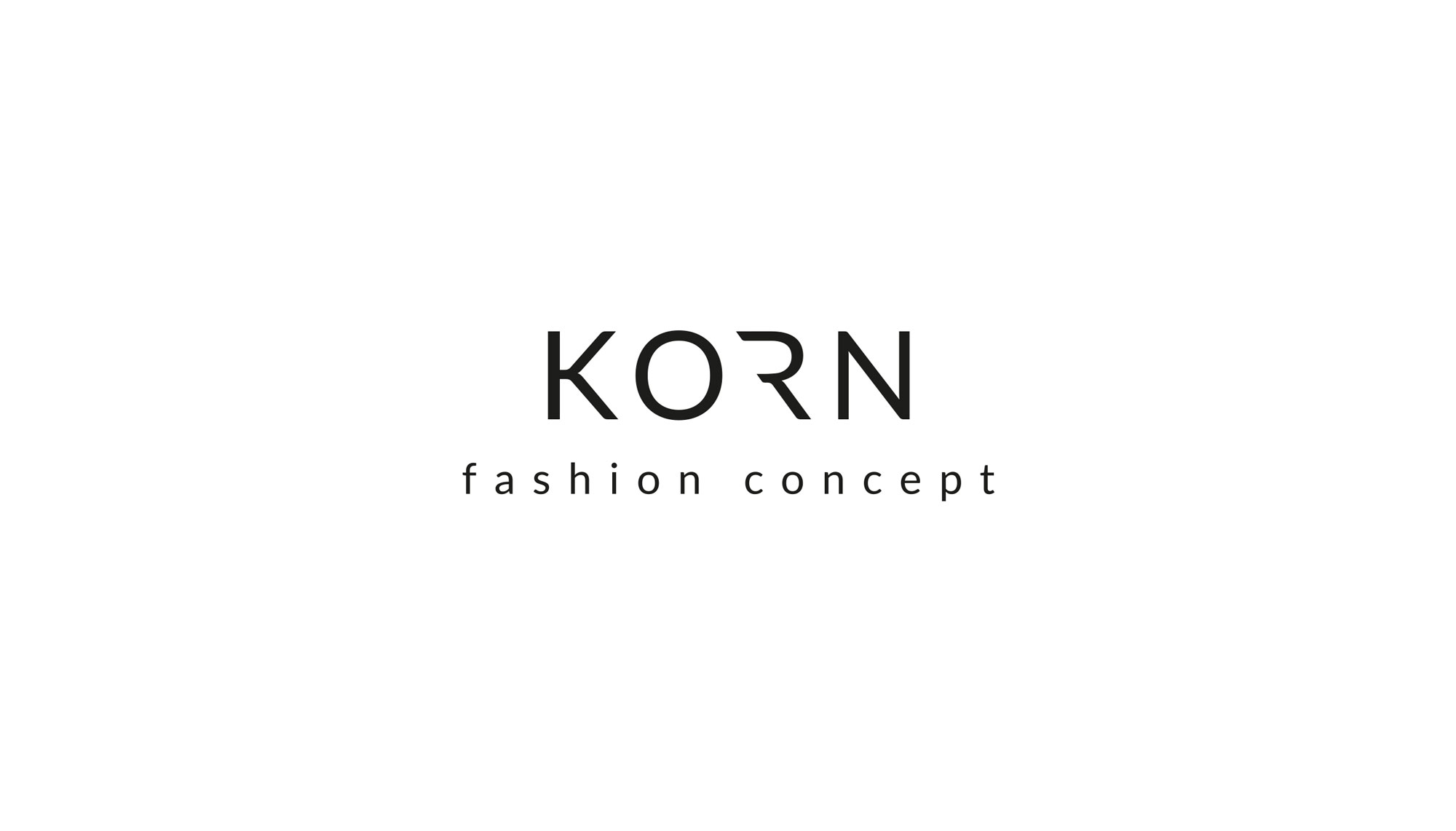 Korn Fashion Konzept Logo
