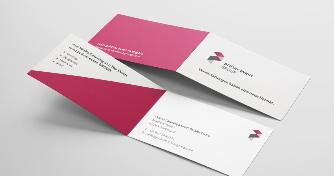 Prüser Event Group business cards