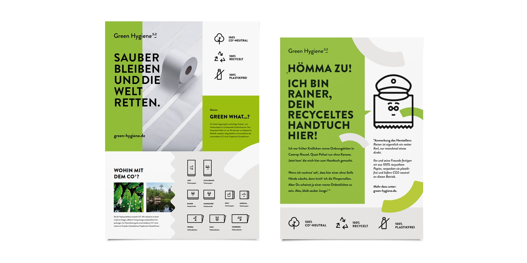 Green Hygiene Plakat