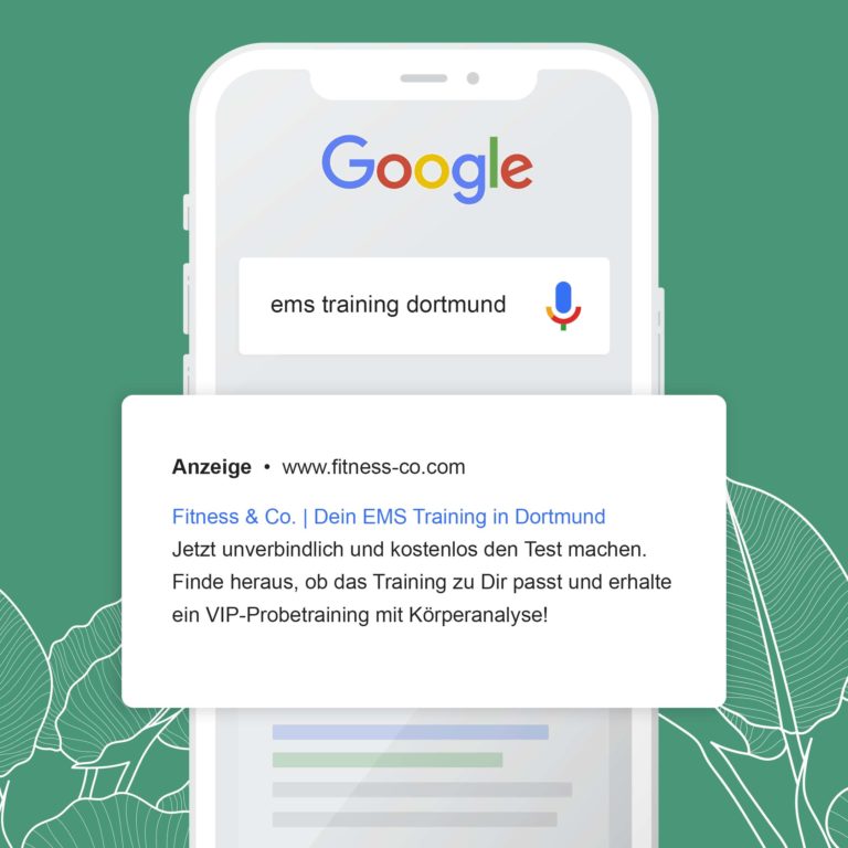 Fitness & Co. Google Ads