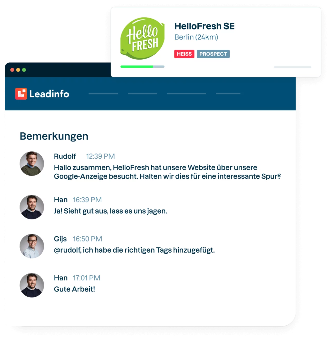 Leadinfo Collaboration