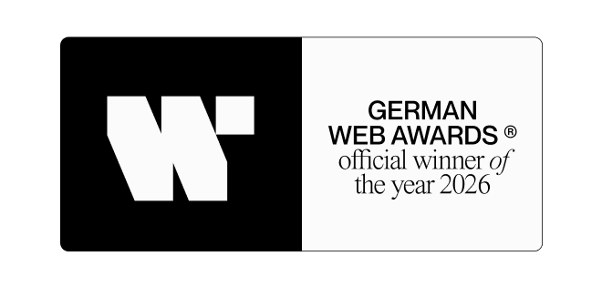 German Web Awards Winner 2026