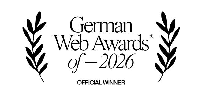German Web Awards Winner 2026